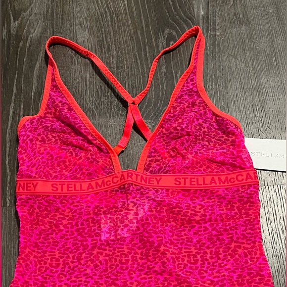 Stella McCartney**Amelia Beaming Fuscia Pink Bodysuit**Small $340 - Picture 2 of 9